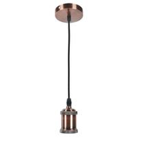 Luminária Retro Trabalhado Cobre 1 Lamp. - Juni