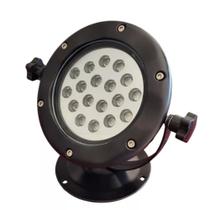 Luminária Rgb 18w 24v Piscina Uso Interno/ Externo Ip68