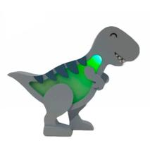 Luminária RGB Dino Rex Azul