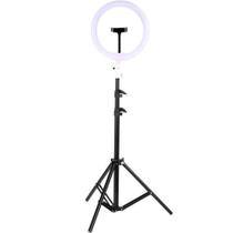 Luminária Ring Light 26cm com suporte para celular e tripé - Desconhecido