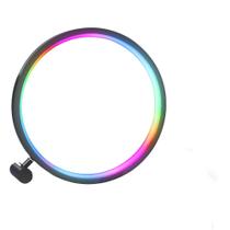 Luminária Ringlight De Mesa Inteligente Rgb Aplicativo Cores