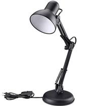 Luminaria Robo Articulada De Mesa Com Base Garra Computador