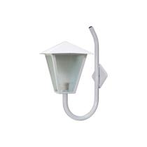 Luminária Romana Braço Parede Alumínio Branco 56x31cm Luminária Romana Braço Parede Alumínio Branco 56x31cm