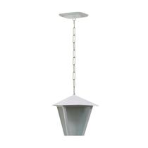 Luminária Romana de Teto Alumínio Fundido Branco 31cm Luminária Romana de Teto Alumínio Fundido Branco 31cm