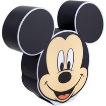Luminária Rosto Mickey Mouse Disney 17 cm Luminária Rosto Mickey Mouse Disney 17 cm