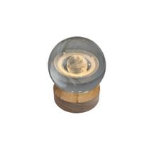 Luminária Saturno Com Base De Madeira E Led Luminária Saturno Com Base De Madeira E Led