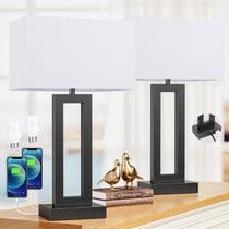 Luminária Seealle 56cm Touch 3 Níveis Regulável USB Conjunto com 2 Luminária Seealle 56cm Touch 3 Níveis Regulável USB Conjunto com 2