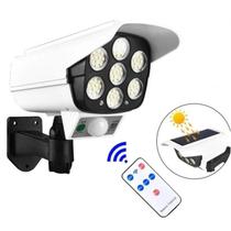 Luminaria Sensor de Luz Solar LED Automática Recarregável