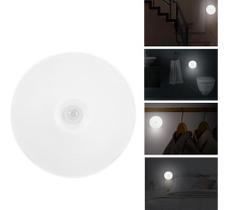 Luminária Sensor De Movimento Luz Usb Recarregável Botão
