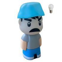 Luminária Seu Madruga com Lâmpada LED Turma Chaves 3D Luminária Seu Madruga com Lâmpada LED Turma Chaves 3D