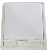 Luminária Simples Econômica Arcon 14655 com Lente Branca