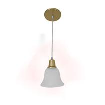 Luminária Sino Redondo Luxo Sala Quarto Escrtório Elegance