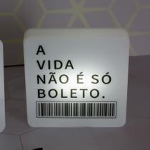 Luminária Slim Box Boleto