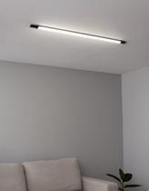 Luminária Sobrepor 36w Led Linear Slim 120cm Ip66 Bivolt