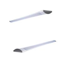 Luminaria sobrepor led calha18w 6500k biv 60cm slim radium