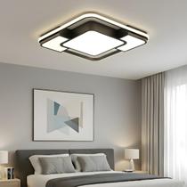 Luminária Sobrepor Led Quadrada 48w Moderna Teto Sala Quarto Cozinha Luz 3 Em 1