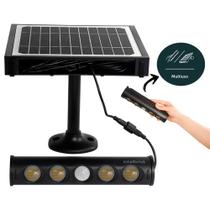 Luminária Solar 2 em 1 Multifuncional para Jardins, Parques, Fachadas Lsm 950 Intelbras