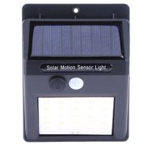 Luminária Solar 25 Leds parede Sensor de Presença movimento acendimento automático GT511 - Lorben Luminária Solar 25 Leds parede Sensor de Presença movimento acendimento automático GT511 - Lorben