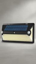 Luminária Solar 378 LEDs Sensor Presença 3 Funções Luminária Solar 378 LEDs Sensor Presença 3 Funções