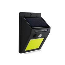 Luminaria Solar 48 Leds Parede 6000k Sensor Movimento Luminaria Solar 48 Leds Parede 6000k Sensor Movimento