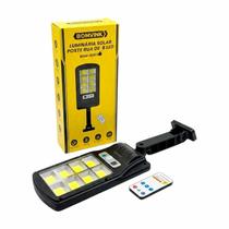 Luminária Solar 60W de Alta Durabilidade Refletor de Led para Ambientes Externos e Jardins