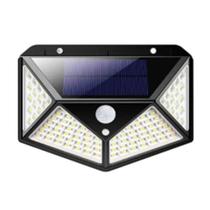 Luminária Solar Arandela 100 LEDs com Sensor 600lms Embuled
