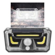 Luminaria Solar Bionc Sensor Presença Movimento Spot Led Branco Frio Lampada Externa Pared Casa Quintal Iluminaçao Proximidade Casa Jardim Rua Bionic