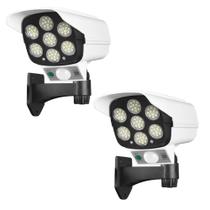 Luminaria Solar Camera Falsa 2 Uni Sensor Presença Controle 77 Led 3 Funçoes Segurança Casa Portao Casa Garagem Segurança Rua Luz Iluminaçao Externa Luminaria Solar Camera Falsa 2 Uni Sensor Presença Controle 77 Led 3 Funçoes Segurança Casa Portao Casa Garagem Segurança Rua Luz Iluminaçao Externa