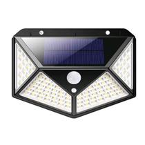 Luminária Solar Com Sensor De Movimento 100 Leds