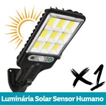 Luminária Solar com Sensor de Movimento Jardim, Quintal, Varanda Luminária Solar com Sensor de Movimento Jardim, Quintal, Varanda