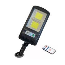 Luminária Solar de Led Poste de Luz Externa para Jardim Recarregável Com sensor de Movimento 100W Luminária Solar de Led Poste de Luz Externa para Jardim Recarregável Com sensor de Movimento 100W