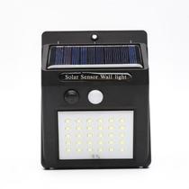 Luminária Solar De Parede 30 Led'S Sensor De Movimento