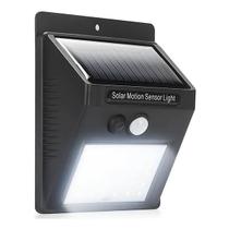 Luminária Solar De Parede Com 30 Leds Sensor De Movimento