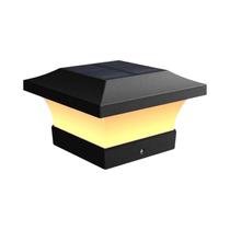 Luminária Solar De Poste Quente/Frio Para Exterior, IP65 À Prova d'Água, LED Para Cerca, Deck E Luminária Solar De Poste Quente/Frio Para Exterior, IP65 À Prova d'Água, LED Para Cerca, Deck E