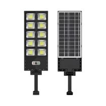 Luminária Solar Grande Para Exterior Com 504 LEDs, Sensor De Movimento, À Prova D'água, 3 Modos,