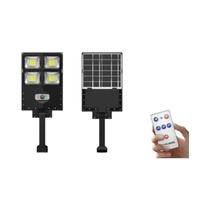 Luminária Solar Grande Para Exterior Com 504 LEDs, Sensor De Movimento, À Prova D'água, 3 Modos,