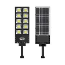 Luminária Solar Grande Para Exterior Com 504 LEDs, Sensor De Movimento, À Prova D'água, 3 Modos,