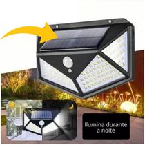 Luminária Solar Jardim Original Luz Potente Para Uso Profissional