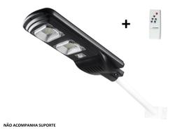 Luminária Solar Led 100w Poste Rua Publica C/Sensor e Controle