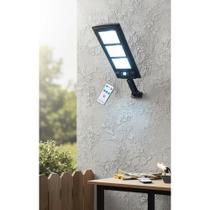 Luminária Solar LED 300W Sensor Movimento Controle Luminária Solar LED 300W Sensor Movimento Controle