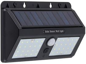 Luminária solar led 8w 3000k