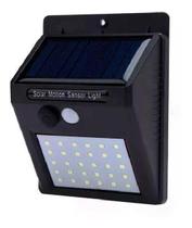 Luminária Solar Led Parede Sensor De Movimento Presença