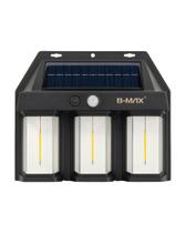 Luminária Solar LED Sensor Presença Jardim Parede Luxo Top Luminária Solar LED Sensor Presença Jardim Parede Luxo Top
