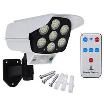 Luminária Solar Lorben Sensor Presença 77 LEDs - Branco