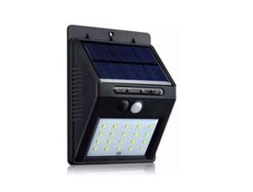 Luminaria Solar Luz Led Com Sensor De Presença Automático Luminaria Solar Luz Led Com Sensor De Presença Automático