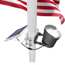 Luminária Solar para Mastro de Bandeira Ofuray 3 em 1 LED Externa de Alta Brilho Luminária Solar para Mastro de Bandeira Ofuray 3 em 1 LED Externa de Alta Brilho