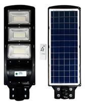 Luminária Solar para Poste LED 50W 100W 150W 200W com Placa Solar e Controle Remoto IP65 Luminária Solar para Poste LED 50W 100W 150W 200W com Placa Solar e Controle Remoto IP65
