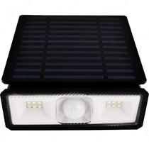 Luminária Solar Parede Arandela Externa com Sensor de Presença LED 3W 6500K