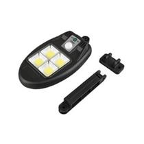 Luminaria Solar Parede Poste Sensor de Presença Led 3 Modos Externo