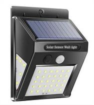 Luminária Solar Parede Sensor Presença